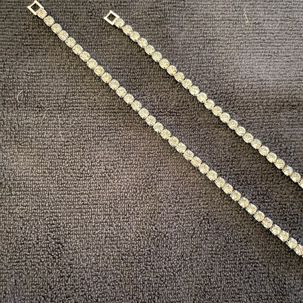 🆕2 Ice-Timed🆕 CZ Necklaces. X’s 2, one is 20’ and the other is 22’ long. - Picture 10 of 12